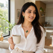 Green Muse Pendant Set