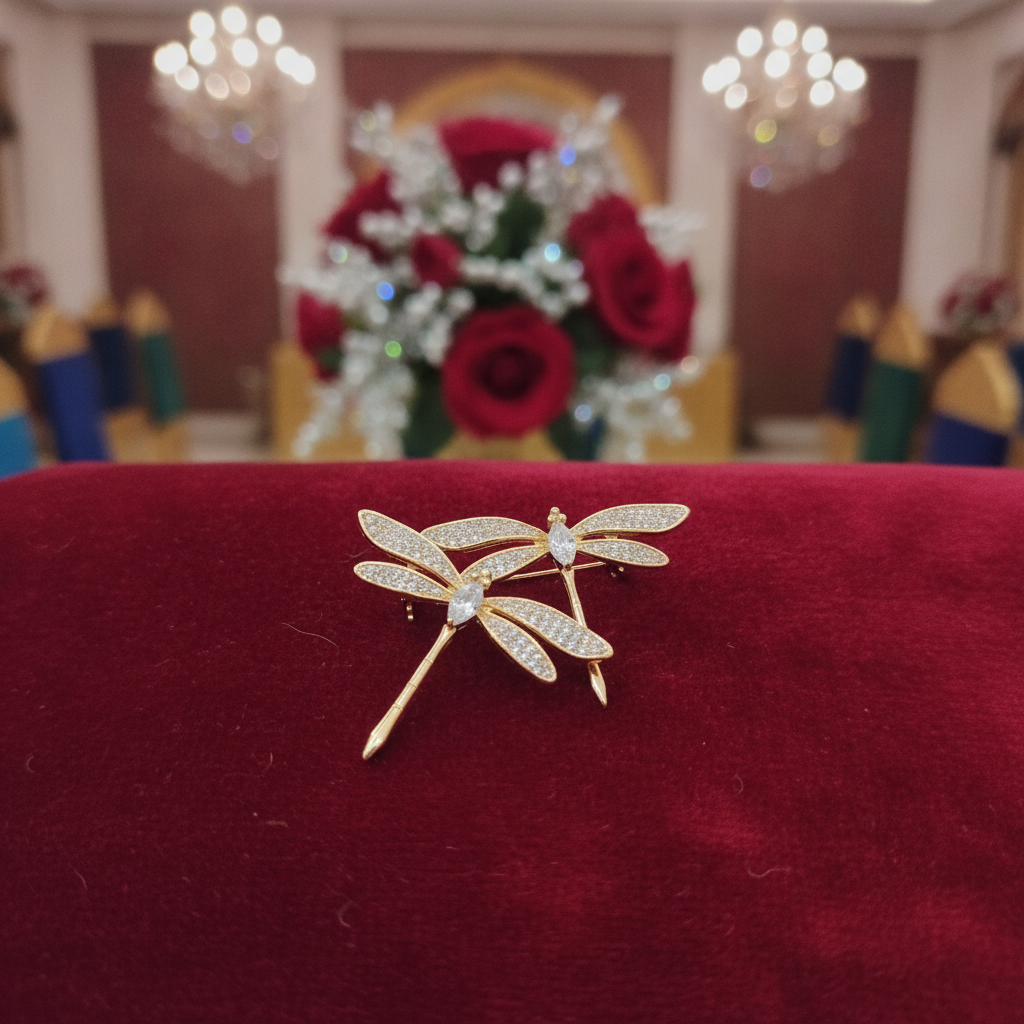 Twinwing Brooch