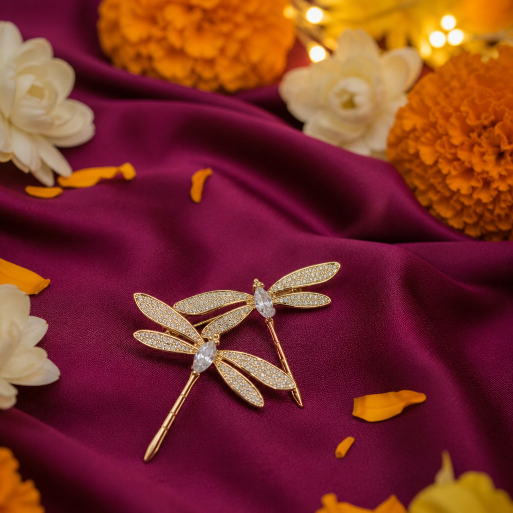 Twinwing Brooch