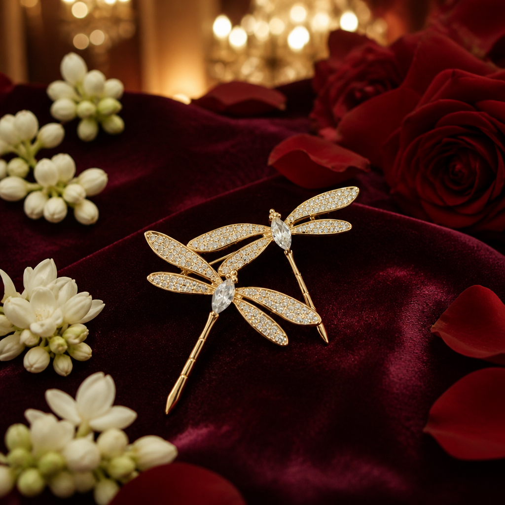 Twinwing Brooch