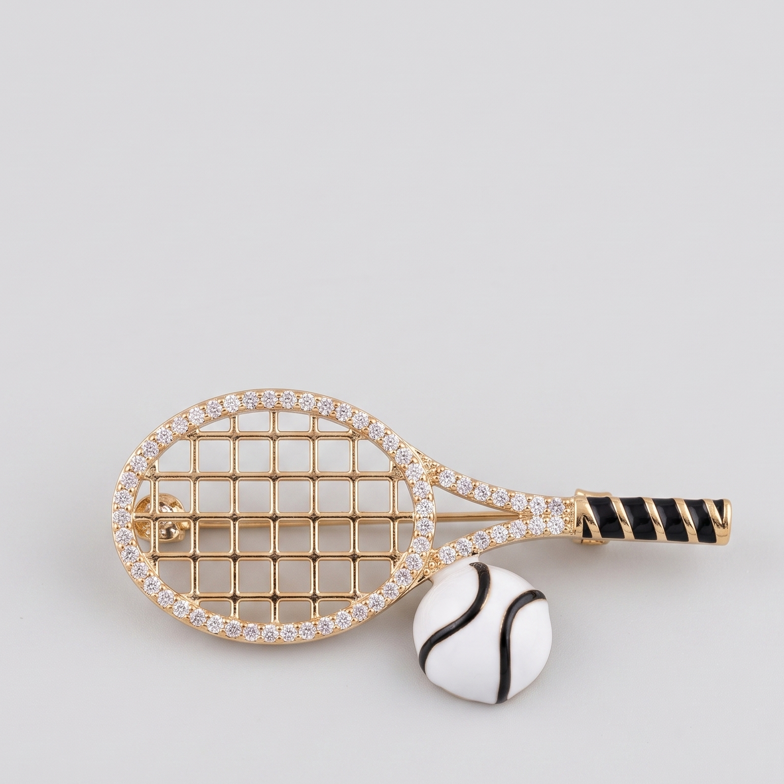 Tennis Twinkle Brooch