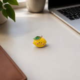 Citrus Smile Brooch in Yellow - Product View