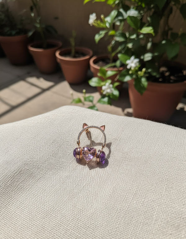 Purr & Play Brooch