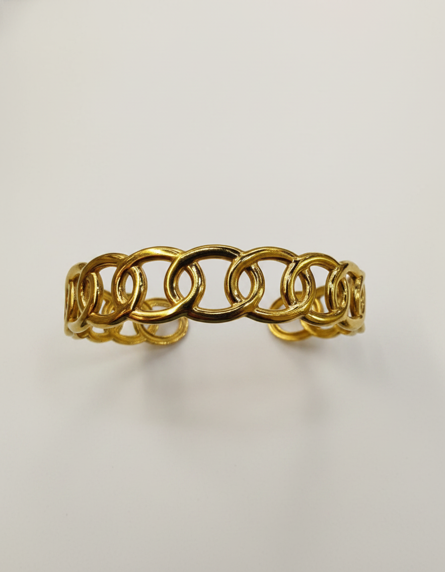 Interlinked Circle Kada Bracelet