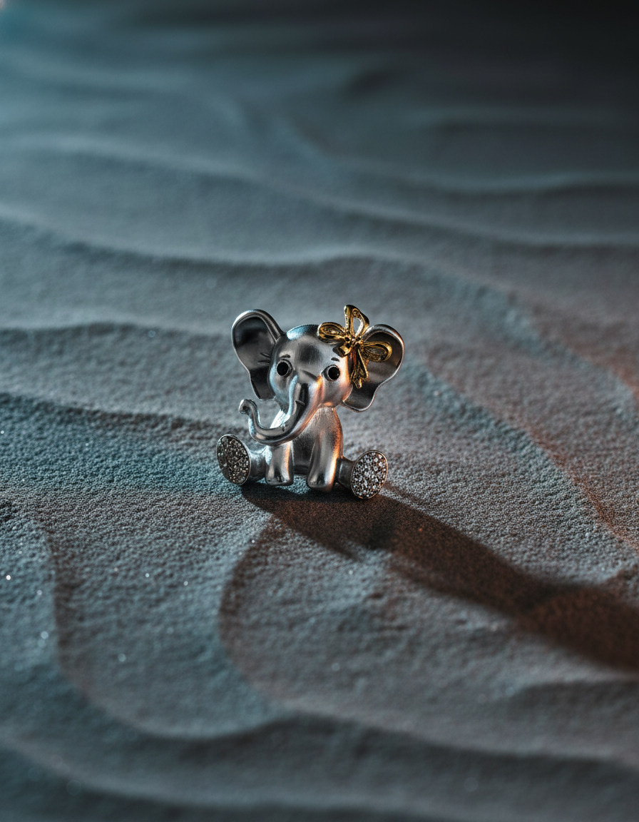 Tiny Trunk Princess Brooch