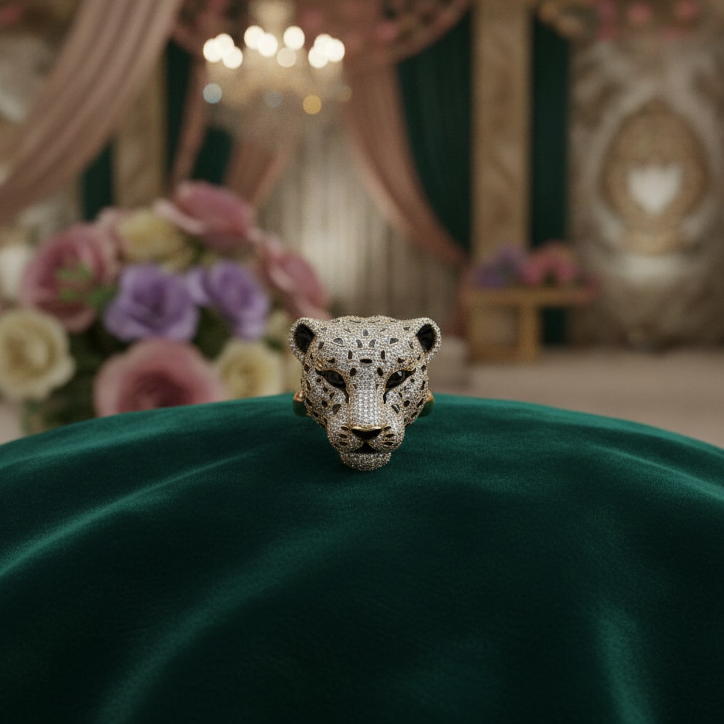 Panther Gleam Brooch