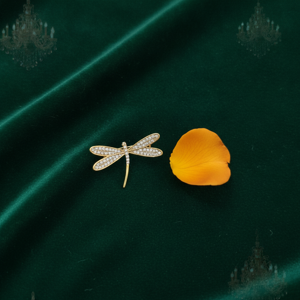 Dazzlefly Dragon Brooch