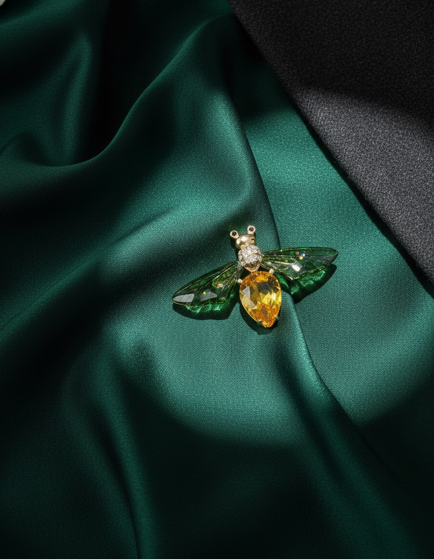 Honeyflare Brooch