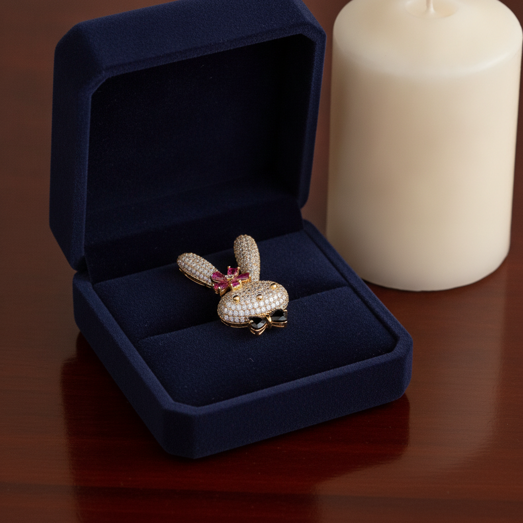 Twinkle Bunny Brooch