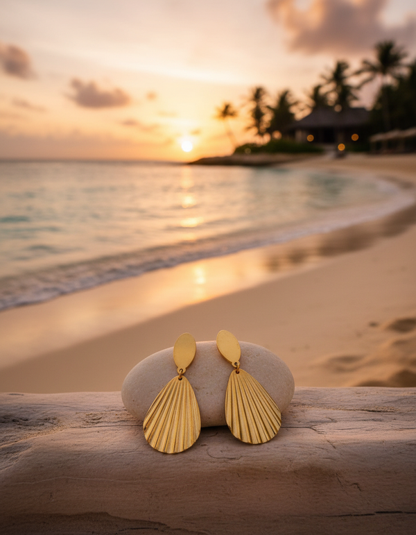Sunray Drop Summer Earrings