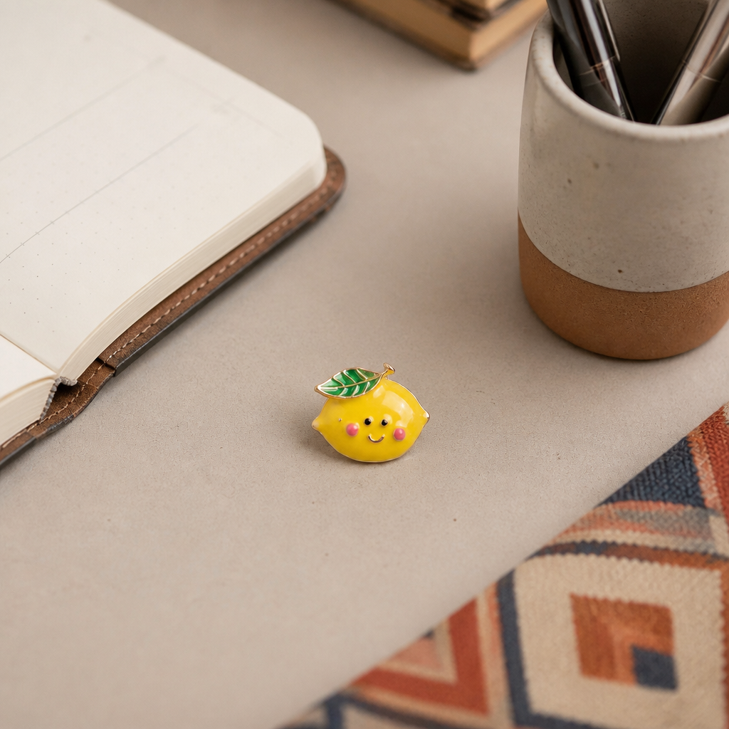Citrus Smile Brooch