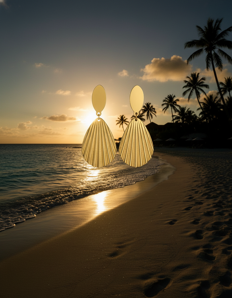 Sunray Drop Summer Earrings