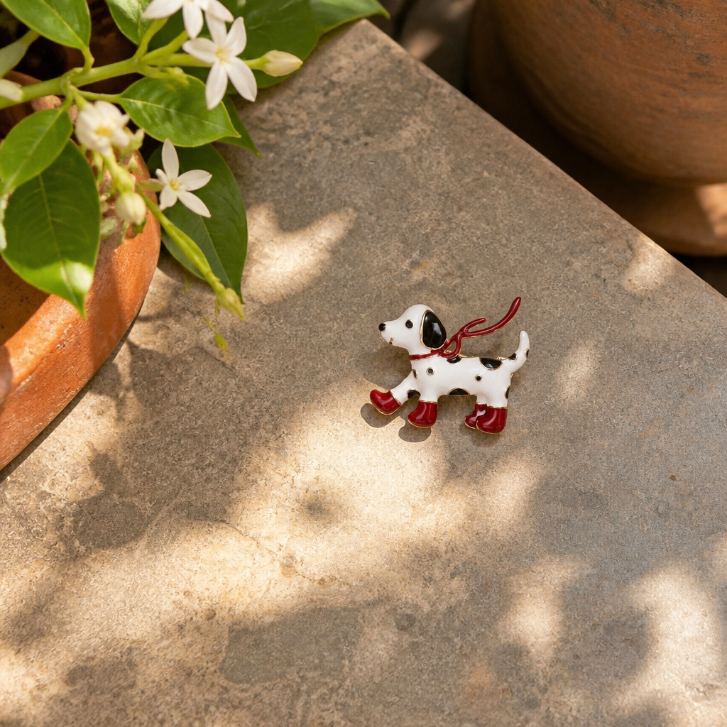 Paws in Style Brooch
