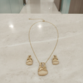 Soft Stone Necklace Set