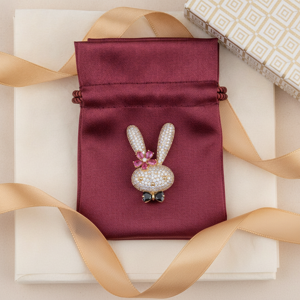 Twinkle Bunny Brooch