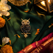 Hootelle Owl Brooch