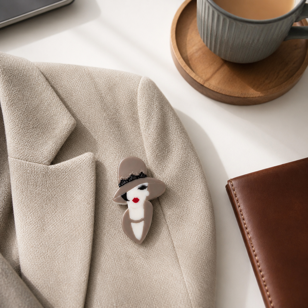 Classic Diva Brooch