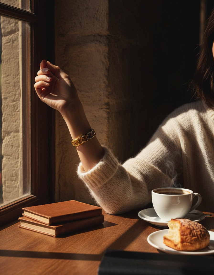 Interlinked Circle Kada Bracelet