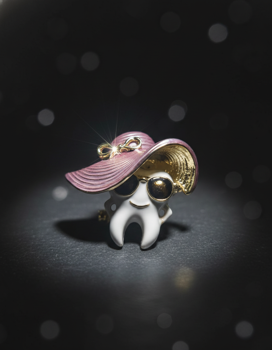 Dreamy Smile Brooch
