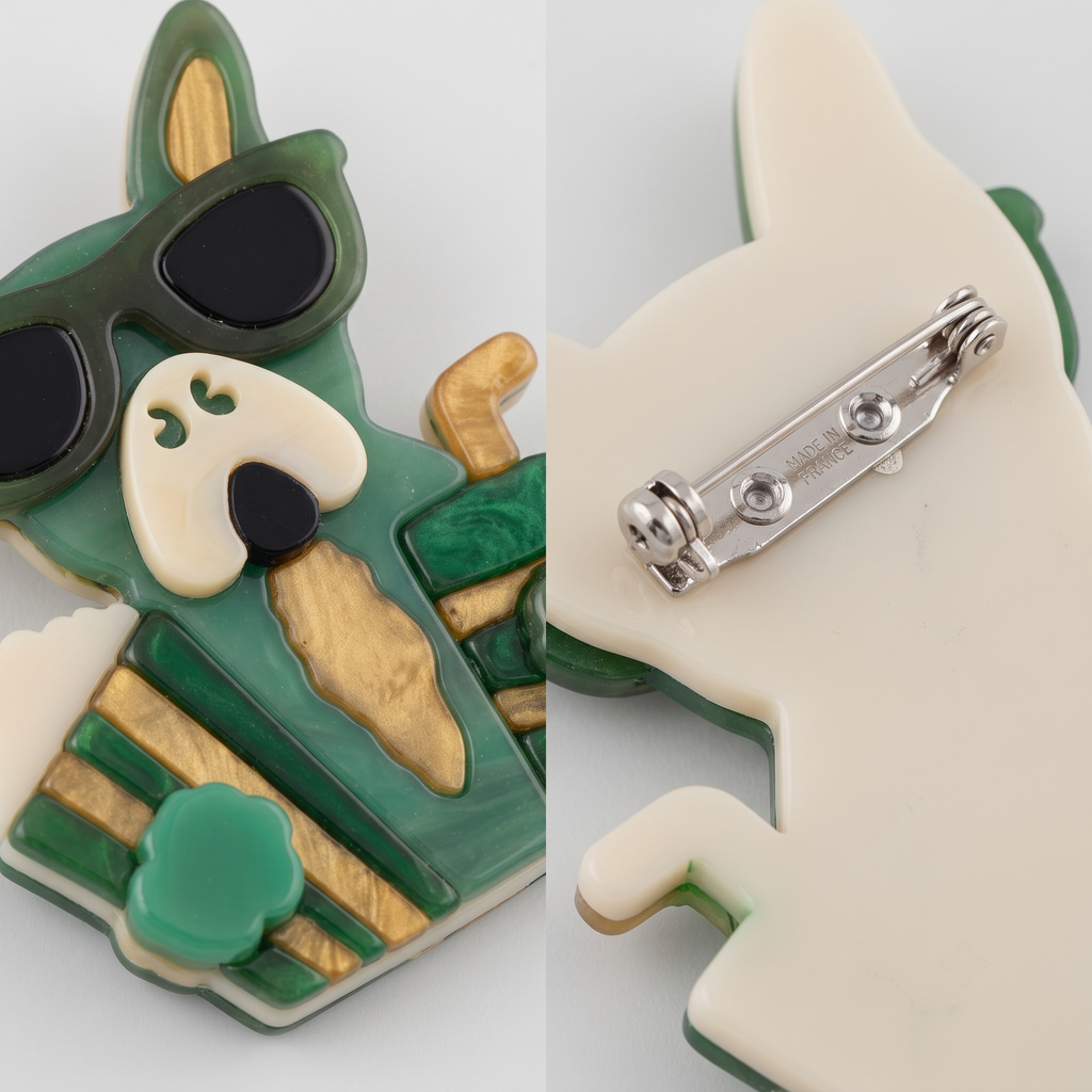 Snack & Shades Brooch