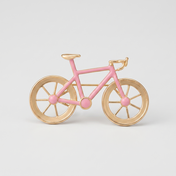 Pink Spin Brooch