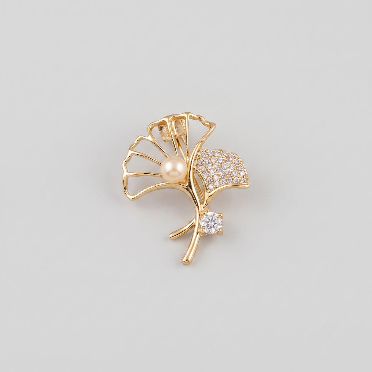 Pearl Branch Brooch