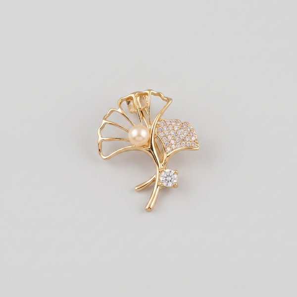 Pearl Branch Brooch