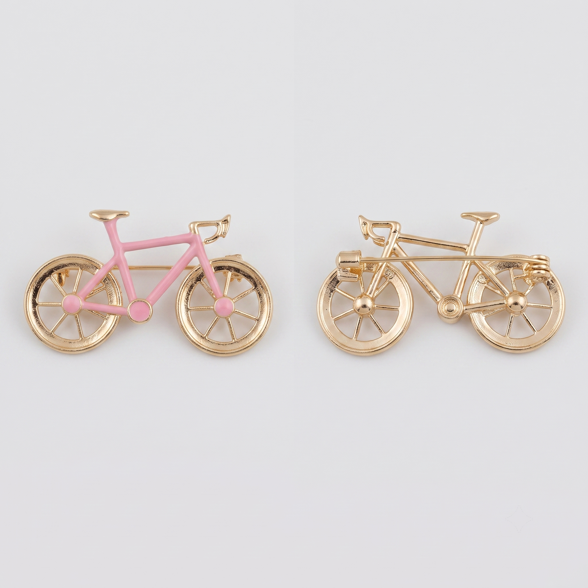 Pink Spin Brooch