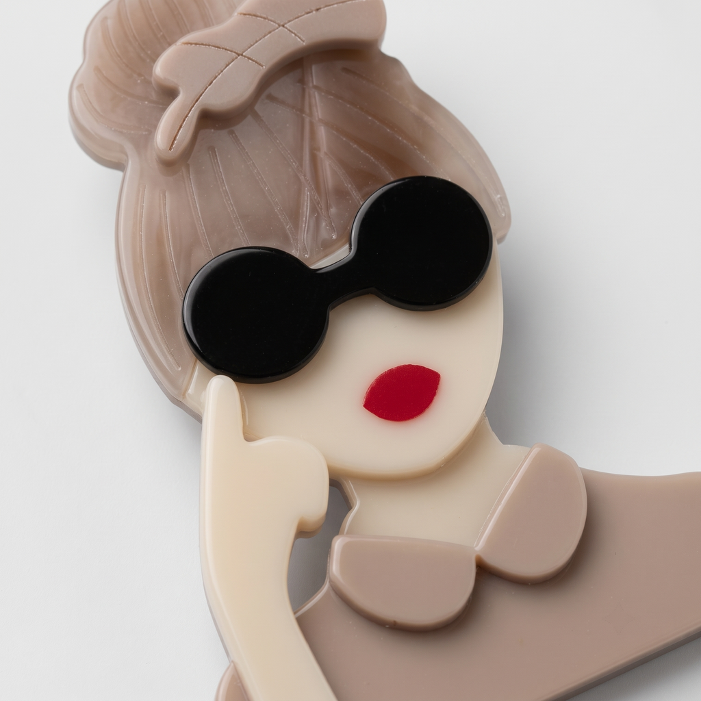 Retro Babe Brooch