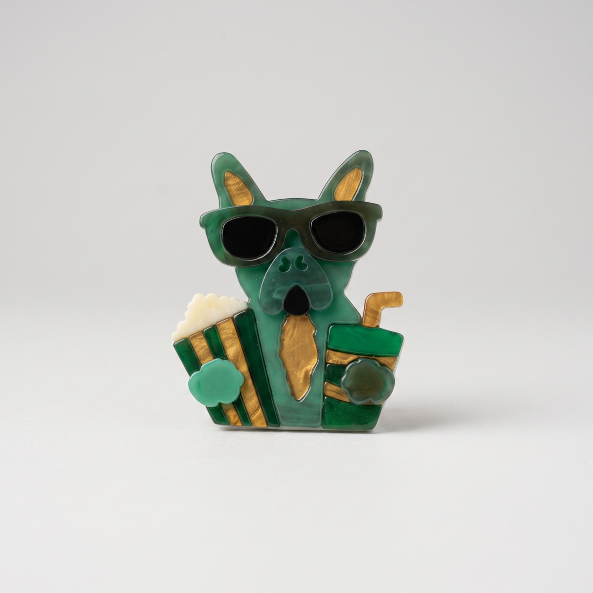 Snack & Shades Brooch