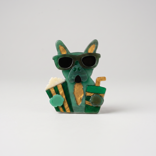 Snack & Shades Brooch