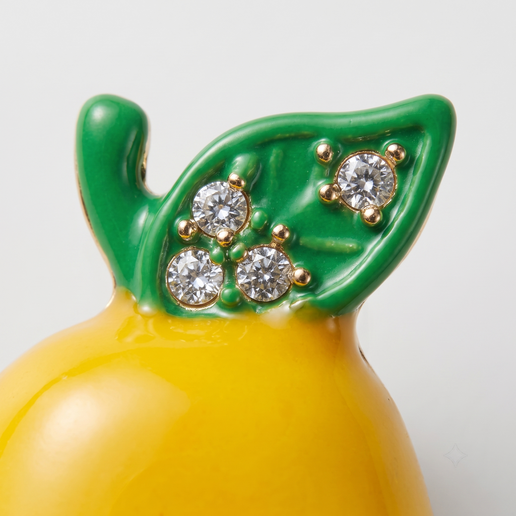 Juicy Pear Brooch