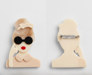 Retro Babe Brooch