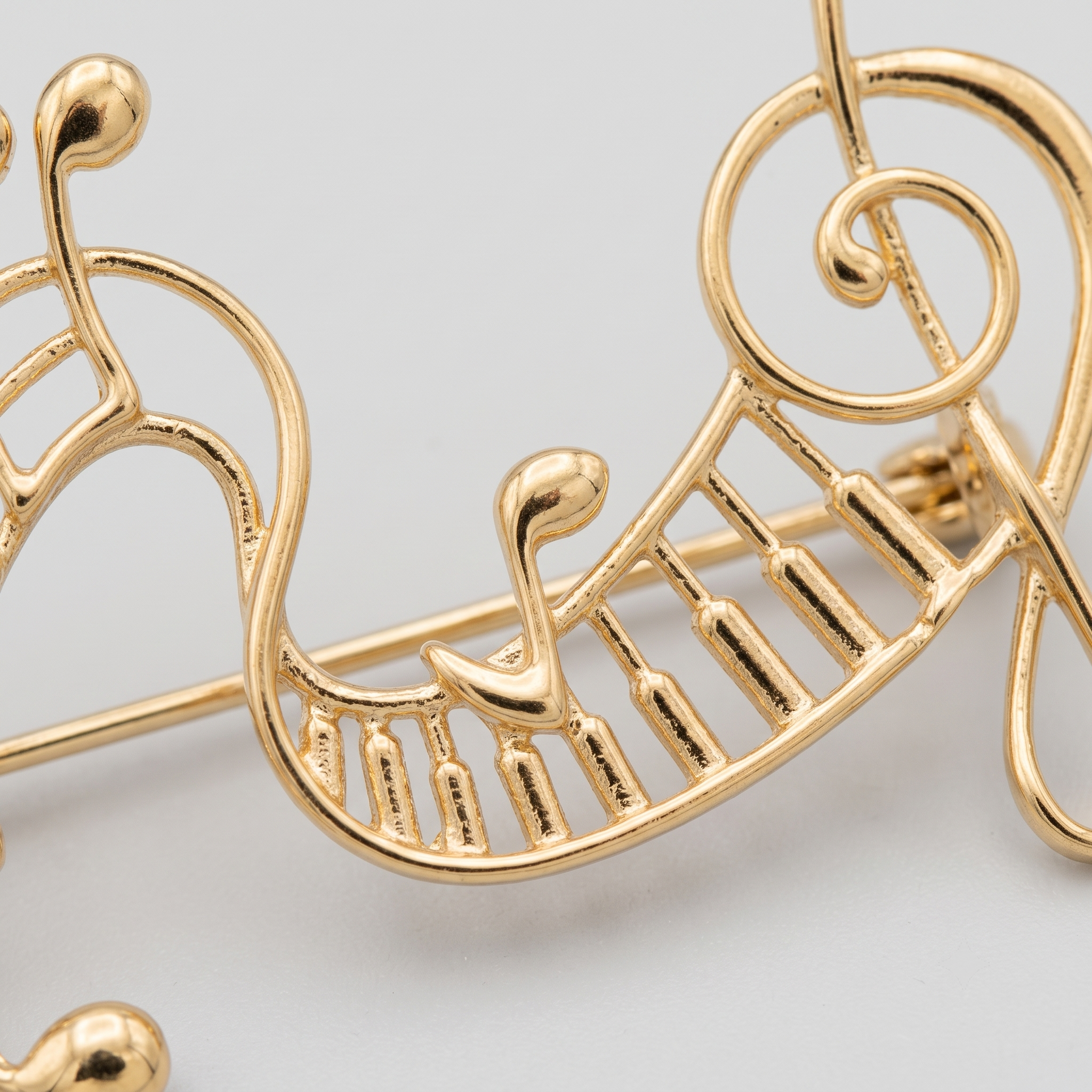 Melody Notes Brooch