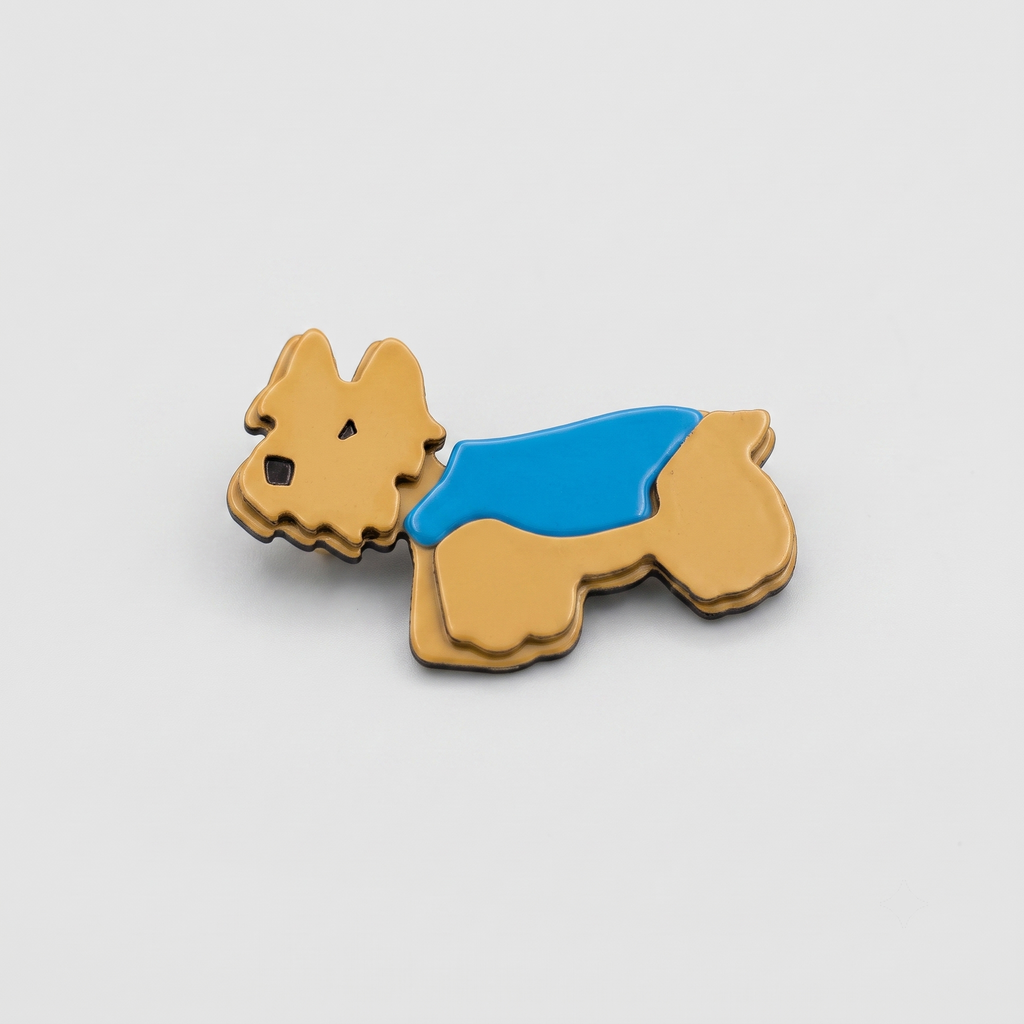 Snuggle Pup Brooch