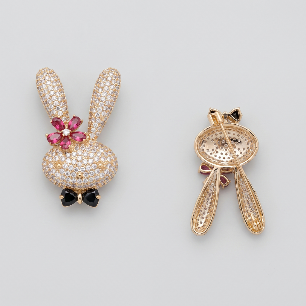 Twinkle Bunny Brooch