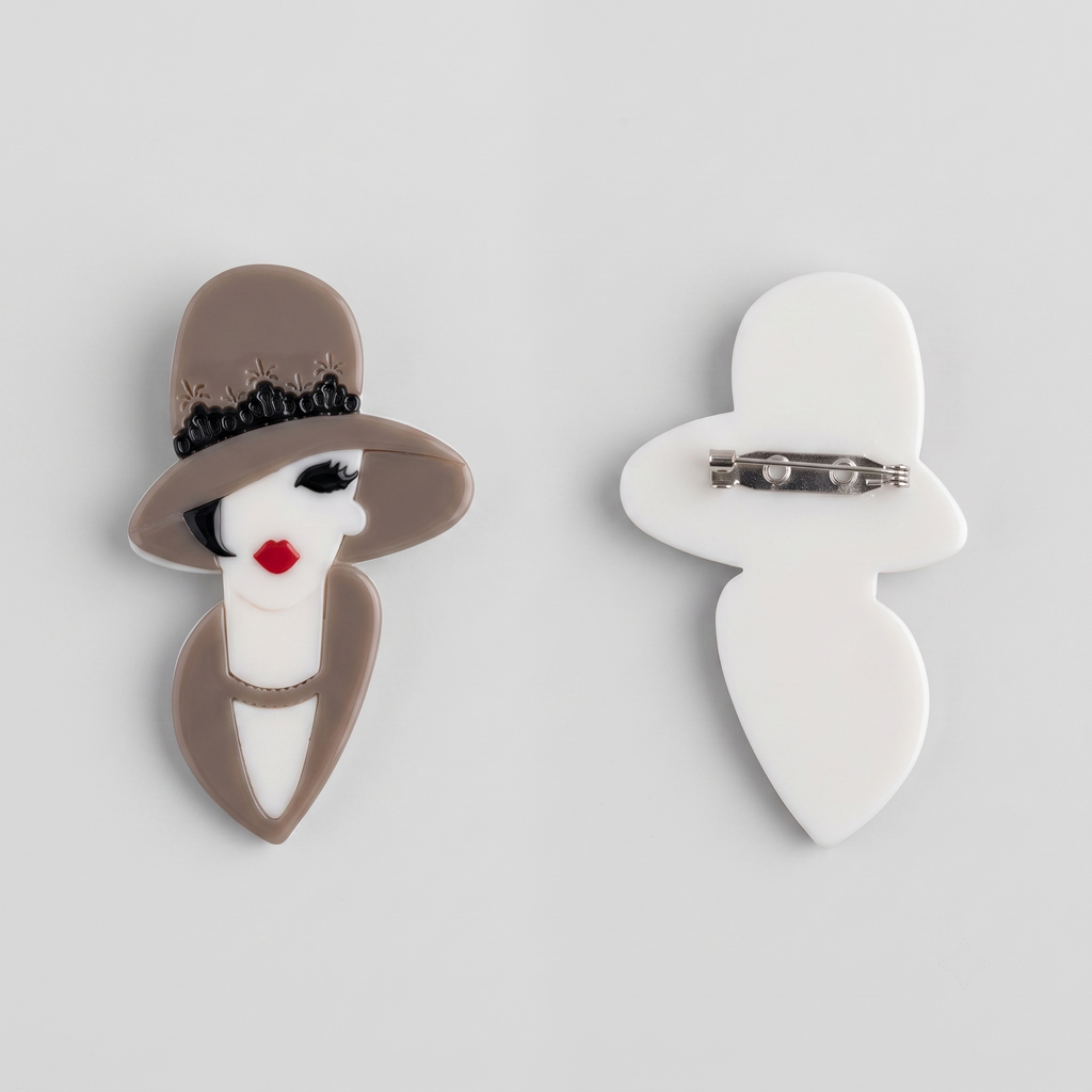 Classic Diva Brooch