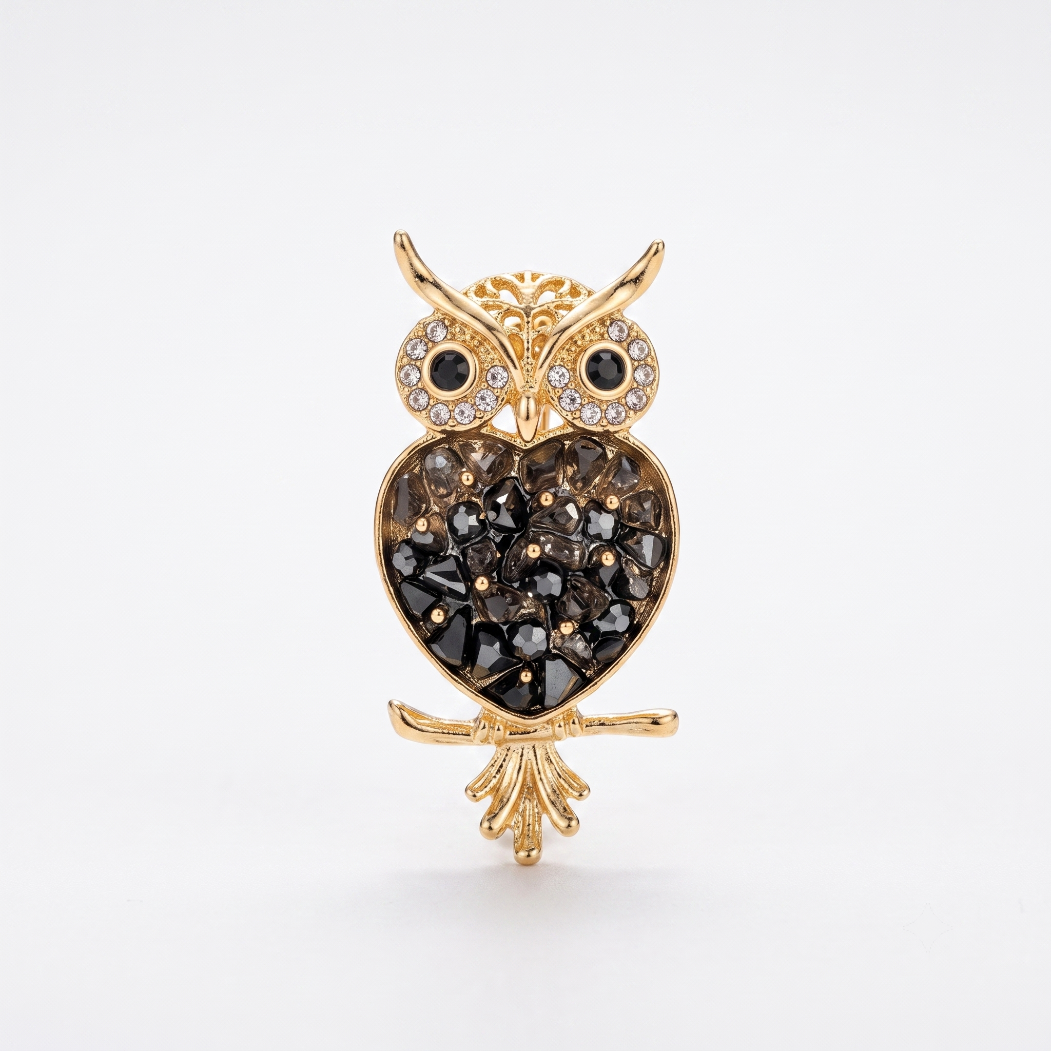 Hootelle Owl Brooch