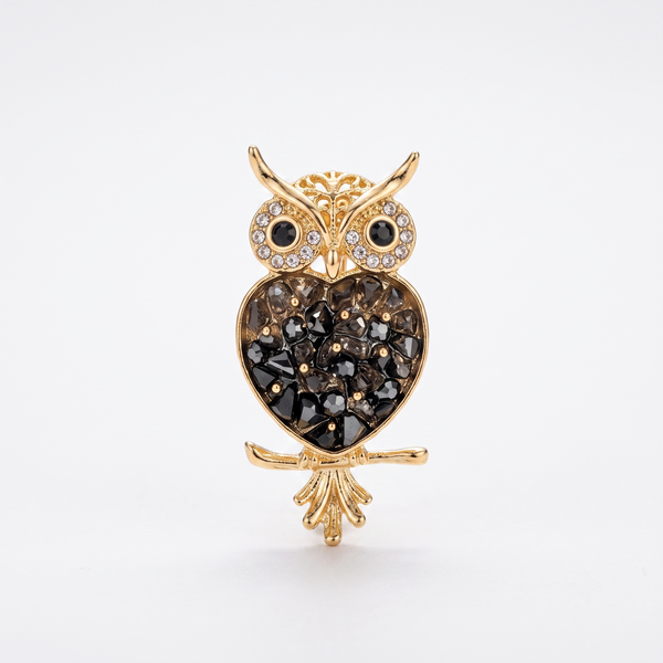 Hootelle Owl Brooch