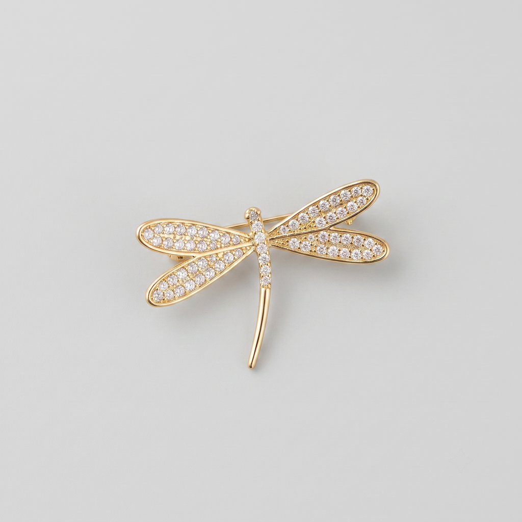 Dazzlefly Dragon Brooch