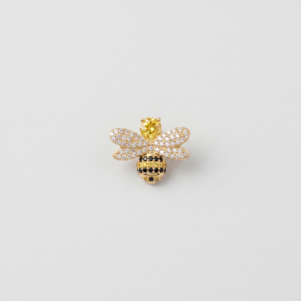 Honey Gem Brooch